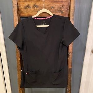 Heartsoul black scrub set